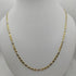Collana oro giallo 18k catena maglia piatta 60 cm 7,00 gr | Gioiellitosti.it